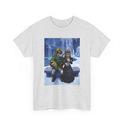 Link And Zelda Chilling In Ice Palace