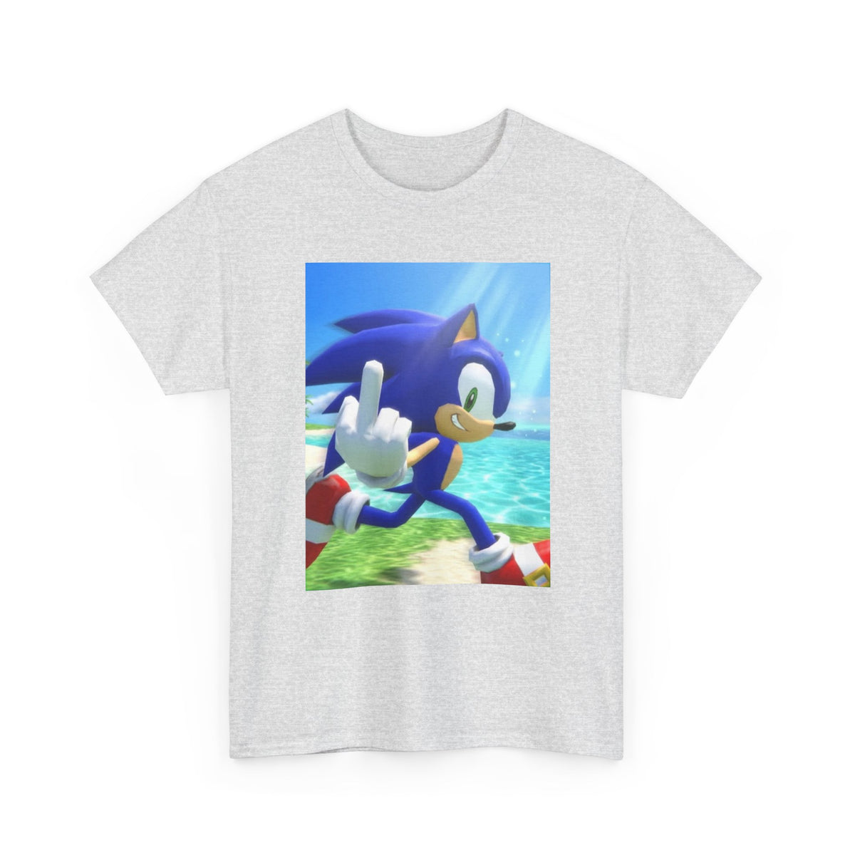 Sonic Gives The Finger Tropical Tee