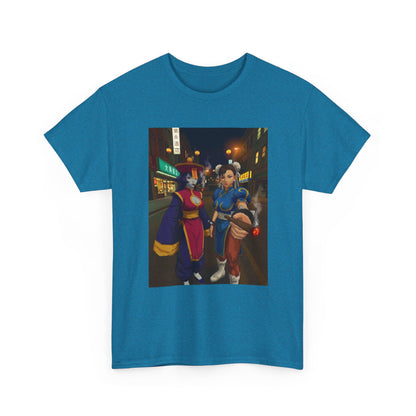 Hsien-Ko And Chun-Li Sharing Blunts Tee
