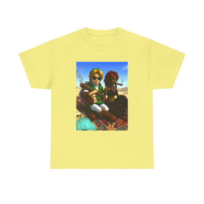 Link and Urbosa Hotbox Magic Carpet Tee
