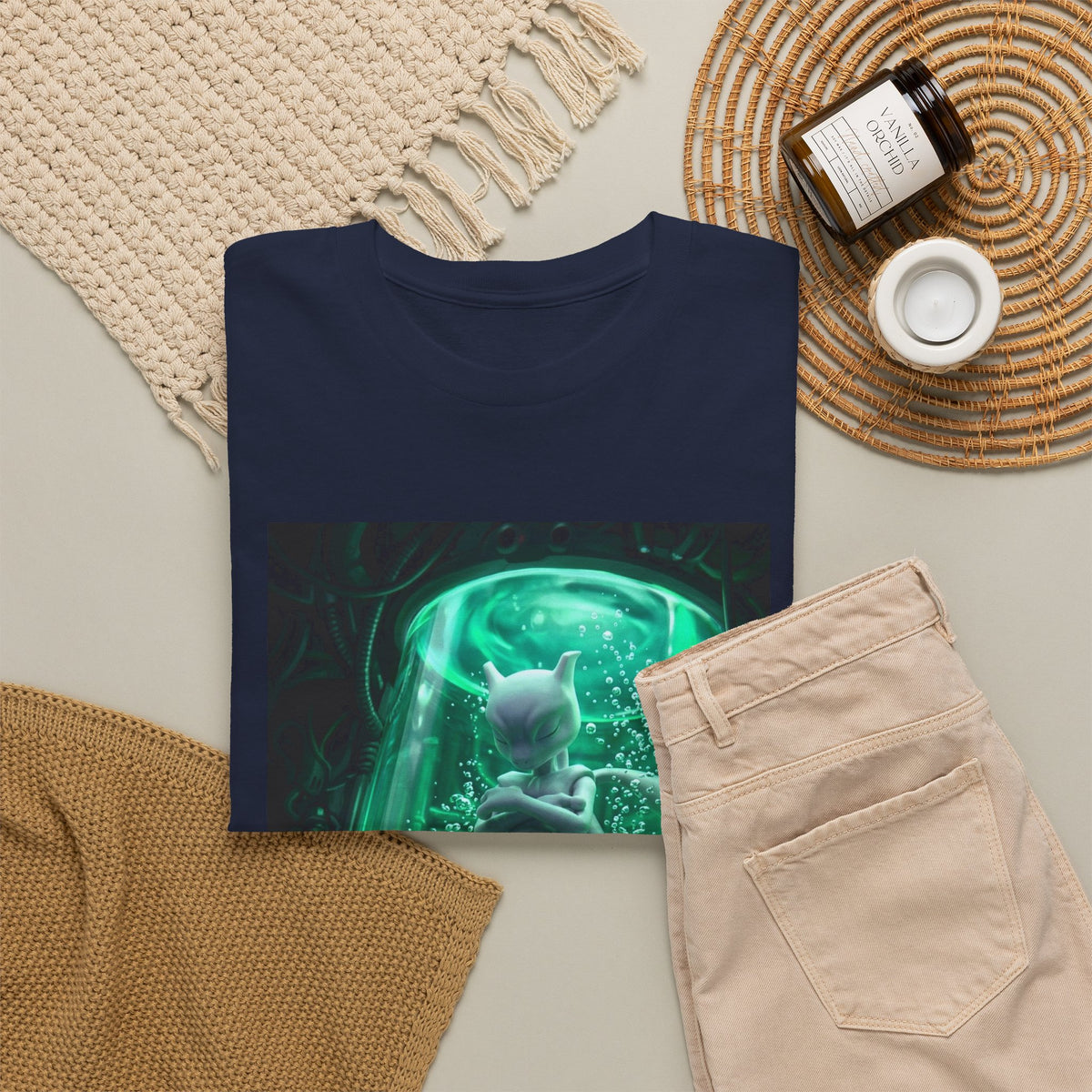 Mewtwo In Bio-Tank Tee