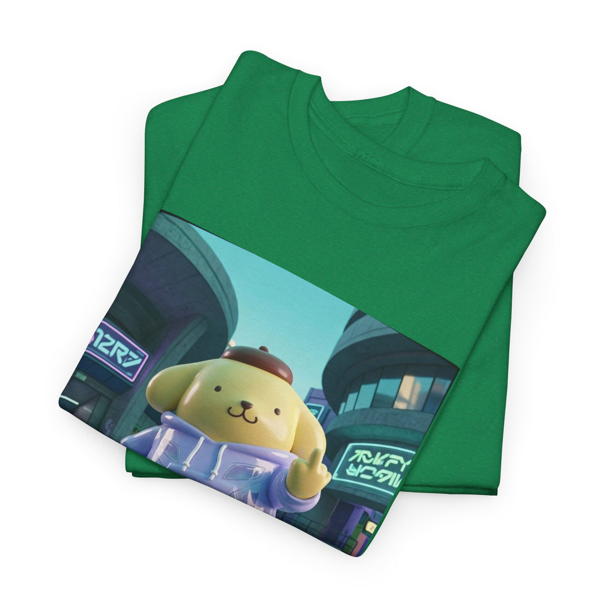 Pompompurin Skater Flipping The Bird