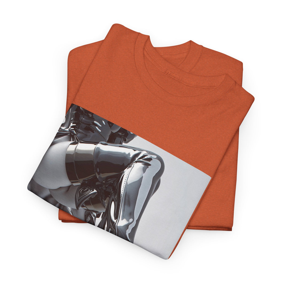 Liquid Chrome Flow Graphic Tee