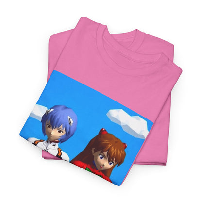 Rei And Asuka Gaming On PSPs Tee