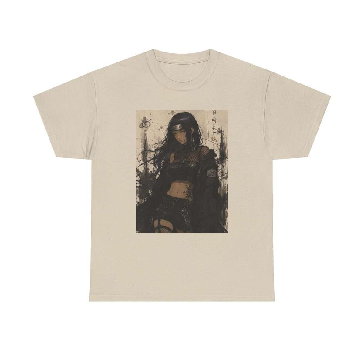 Gothic Hinata With Byakugan Tee