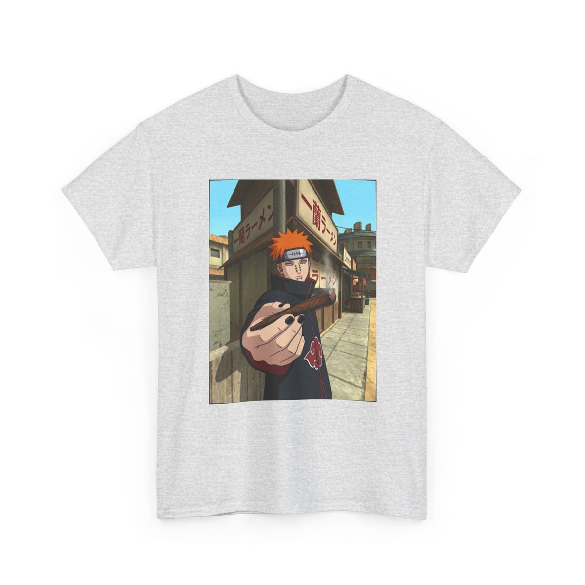 Pain Smoking A Blunt In Konoha Tee