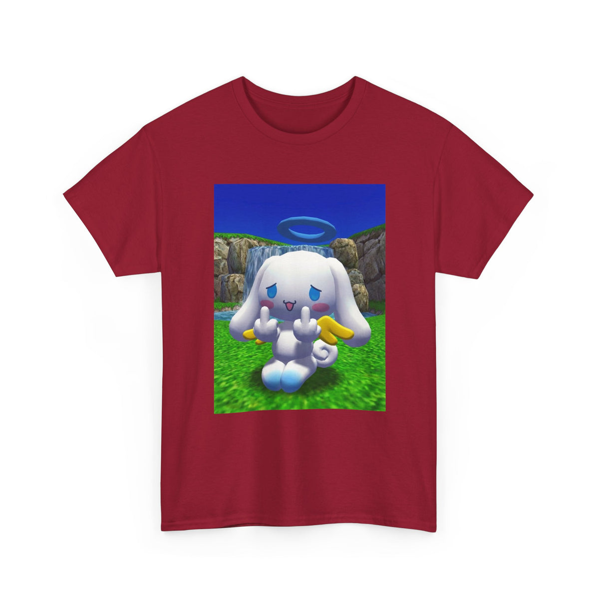 Cinnamoroll Angel Giving The Finger Tee