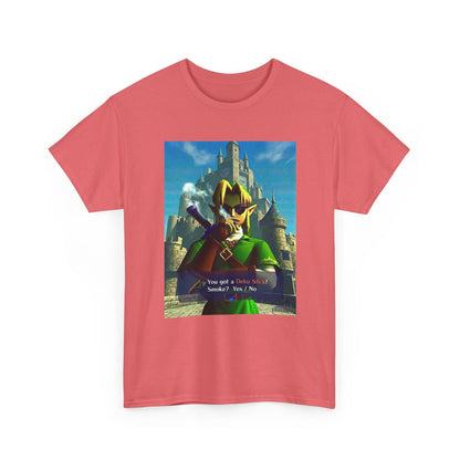 Link Smoking Deku Stick In Hyrule