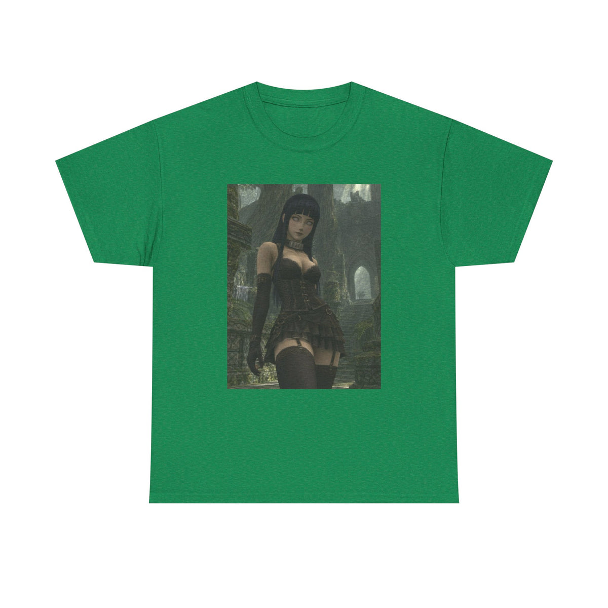 Gothic Byakugan Empress In Ancient Ruins