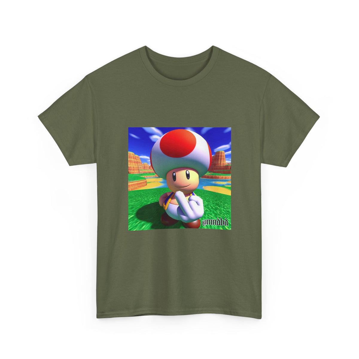 Mushroom Head Gives The Finger Tee