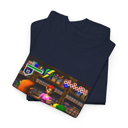 Link Buying Backwoods In Hyrule Shop Tee