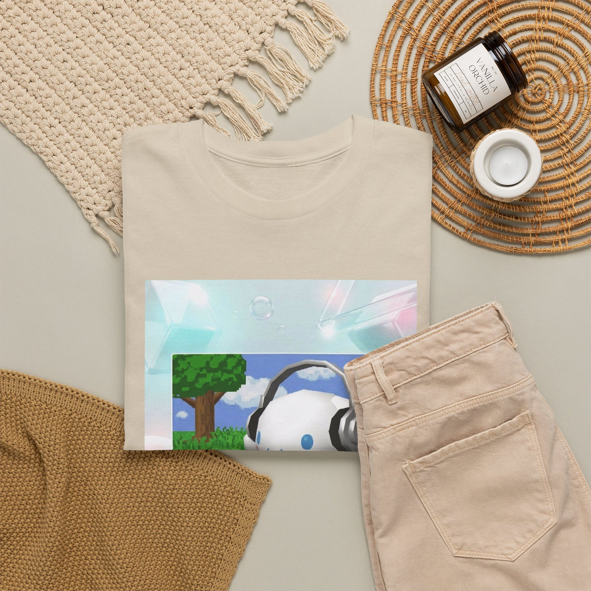 Cinnamoroll Gaming PSP In Pixel World