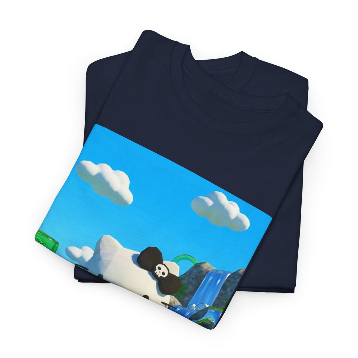 Edgy Kitty Flipping The Bird Tee