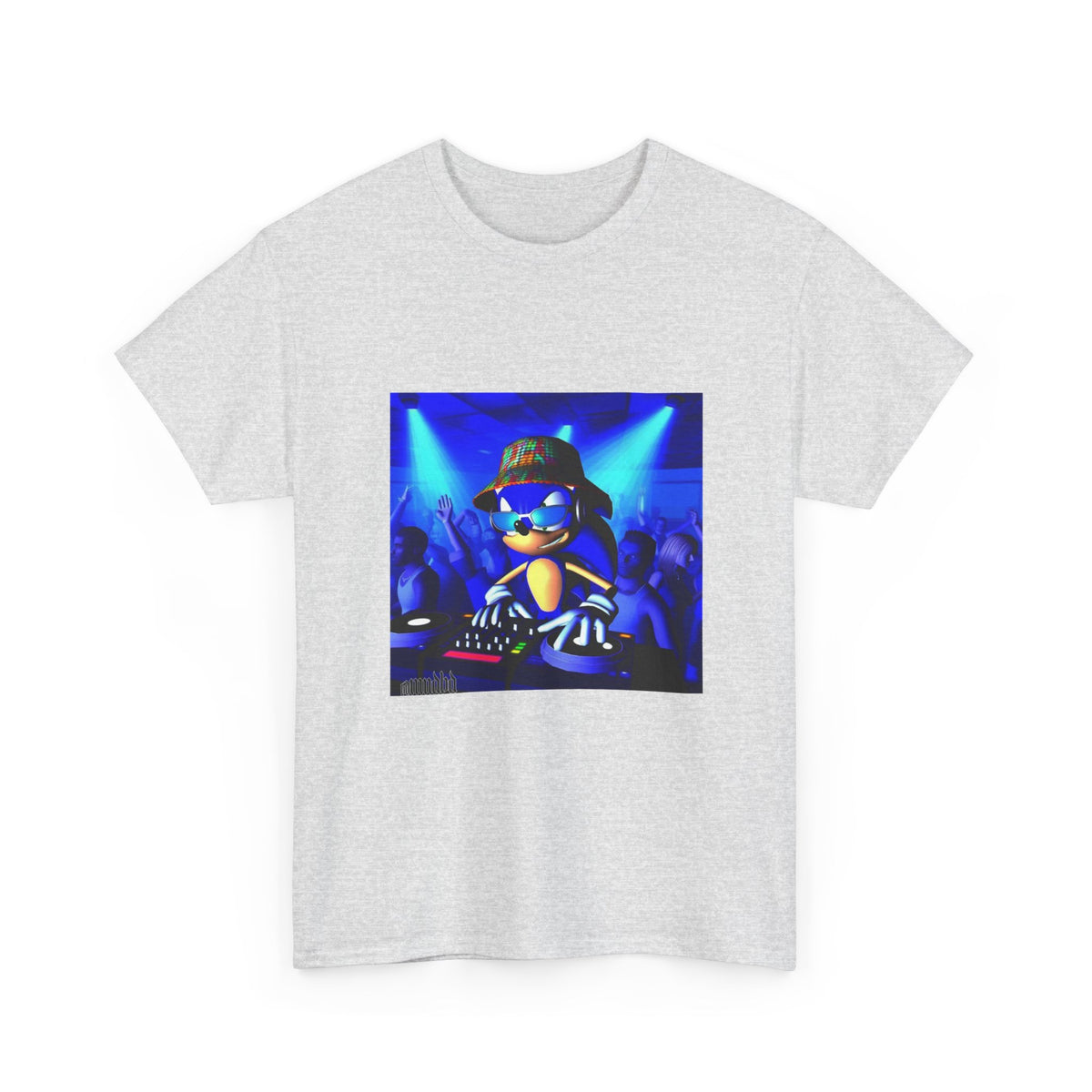 Sonic The Hedgehog DJing At The Club