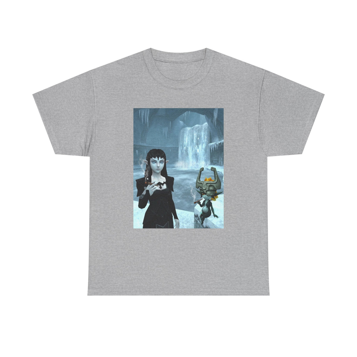 Zant And Midna Smoking In Snowpeak Ruins