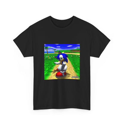 Sonic On A Trippy Green Hill Zone