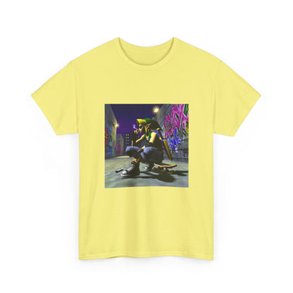 Edgy Link Smoking In Alley Tee