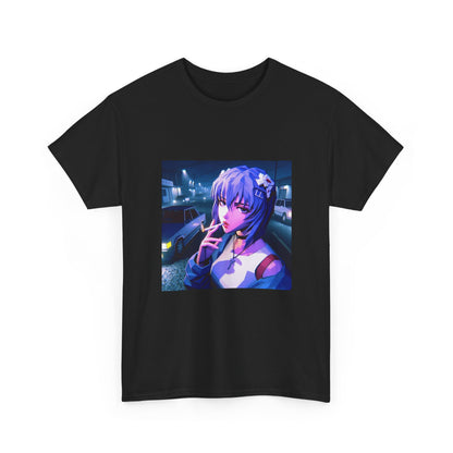 Rei Ayanami Riding GTA Streets Tee