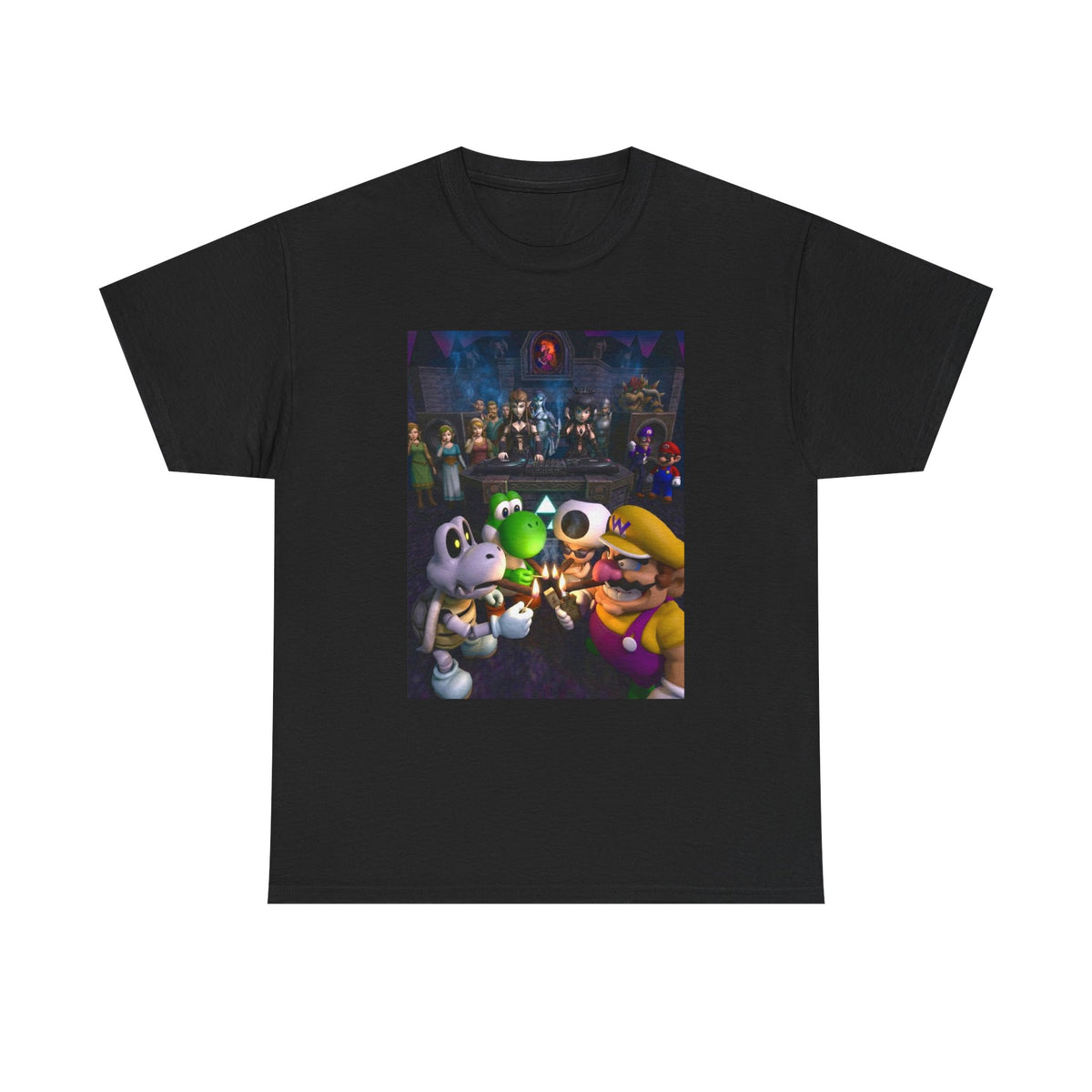 Wario, Yoshi, Dry Bones Lighting Up