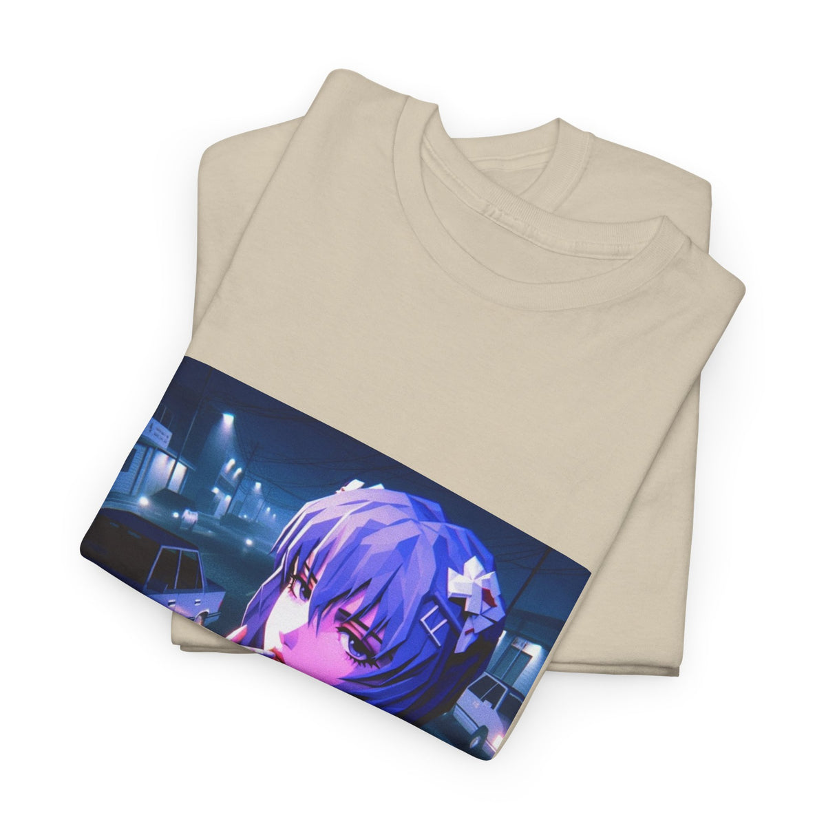 Rei Ayanami Riding GTA Streets Tee