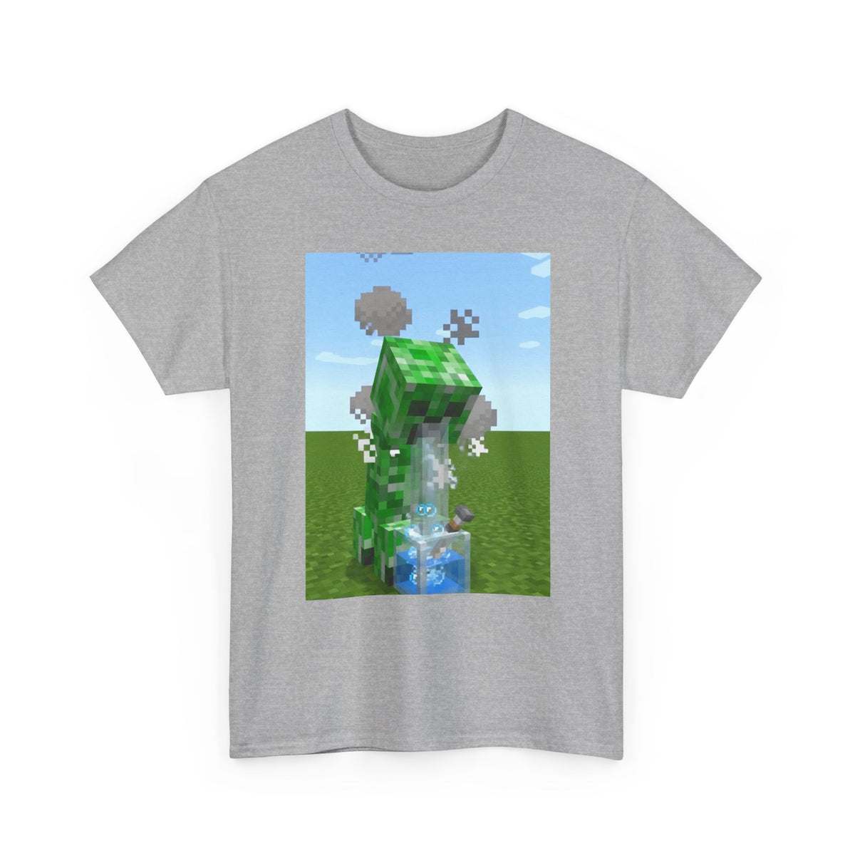 Creeper Hitting The Bong On Green Field