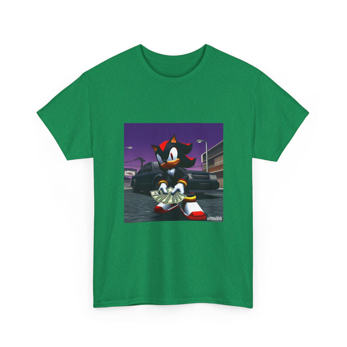 Shadow The Hedgehog Fanning Money