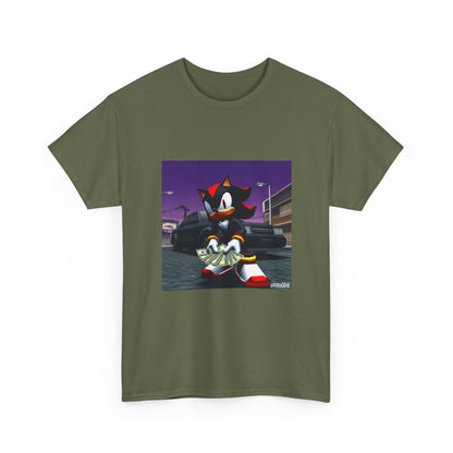 Shadow The Hedgehog Fanning Money