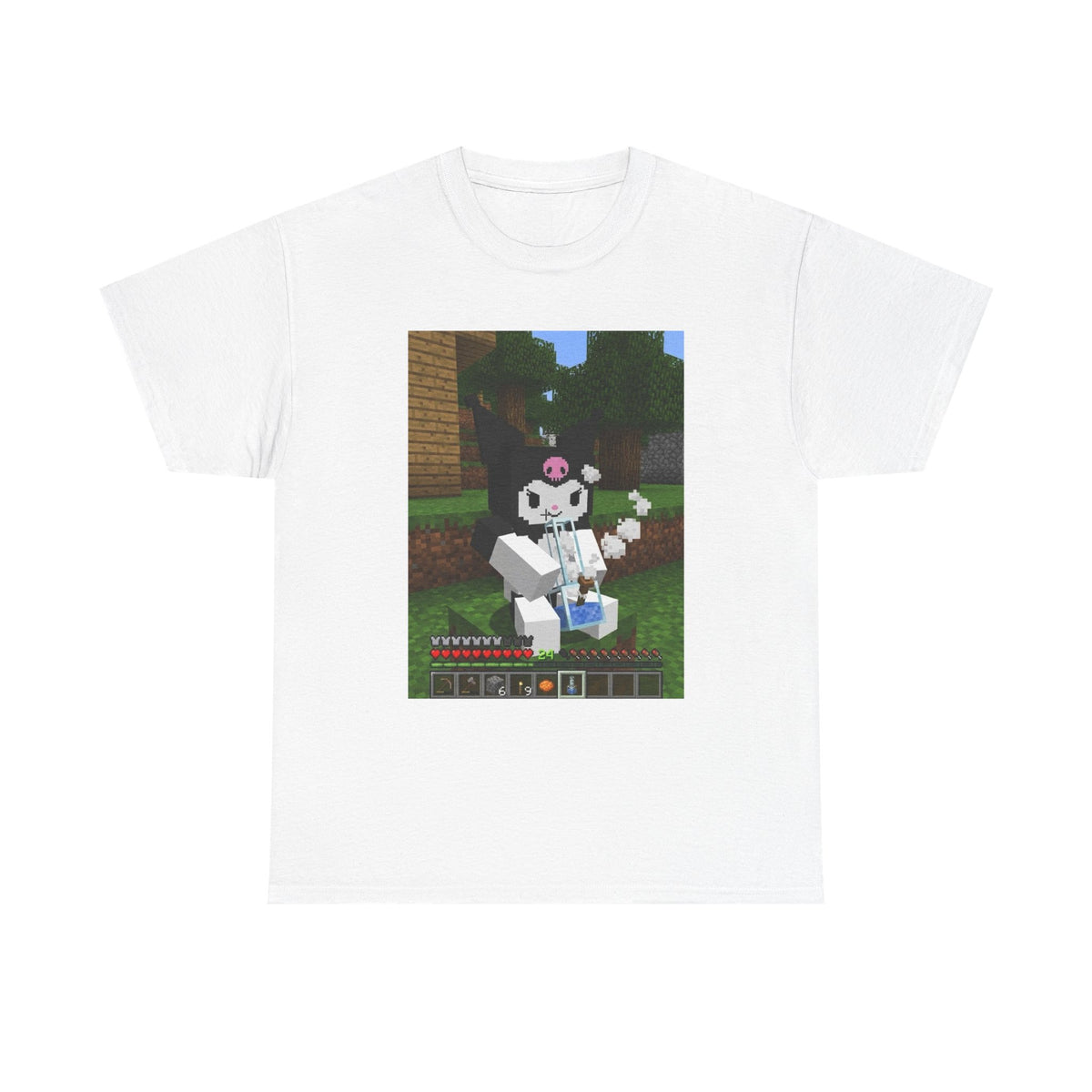Pixel Kuromi Smoking Bong In Minecraft