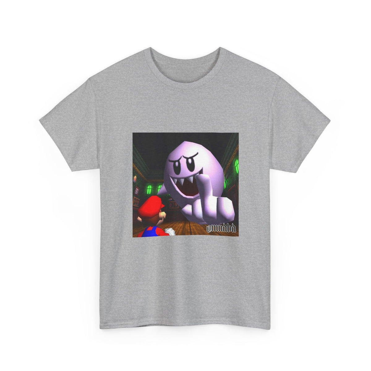 King Boo Flipping Mario The Bird Tee