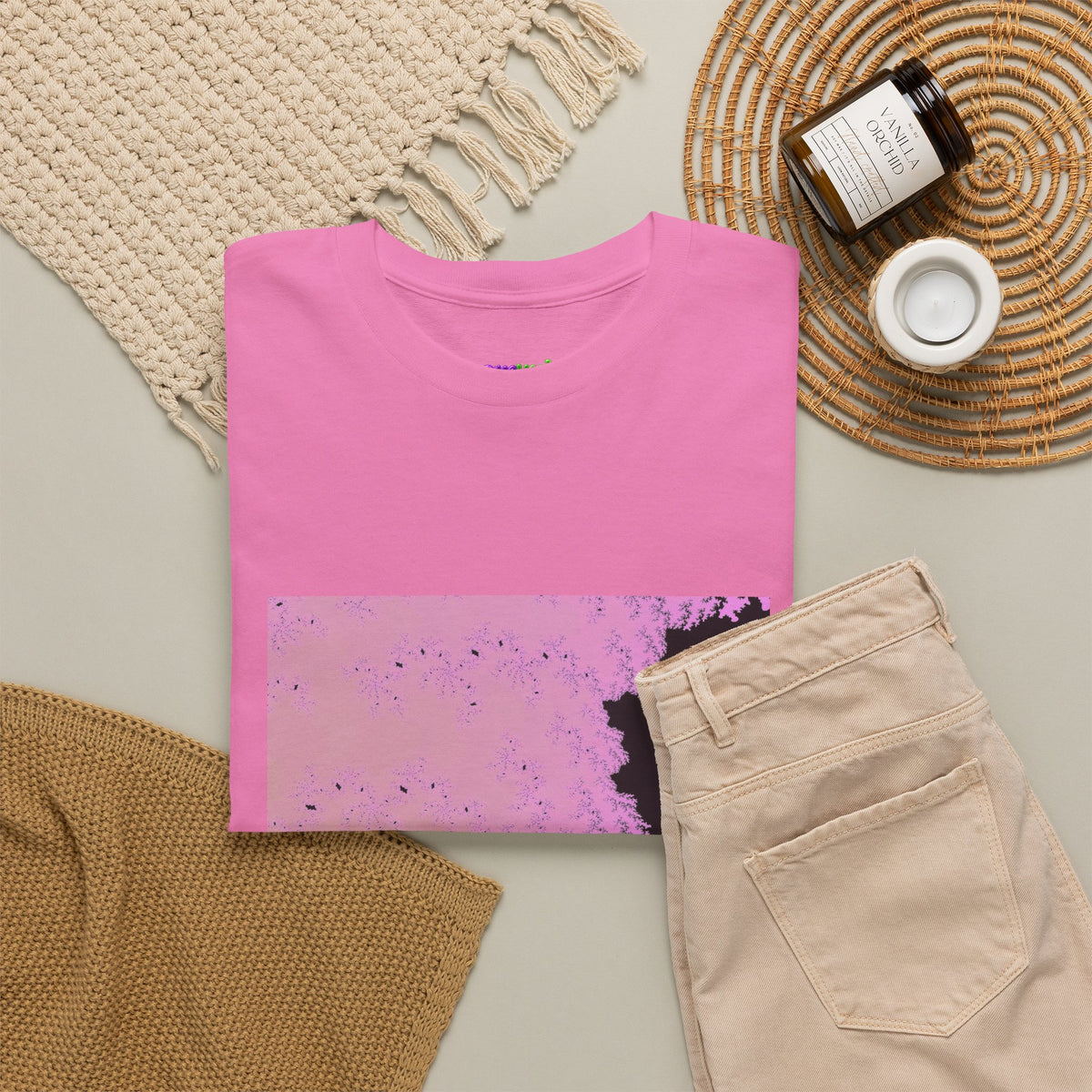 Infinity Loop With Cannabis Leaves Tee