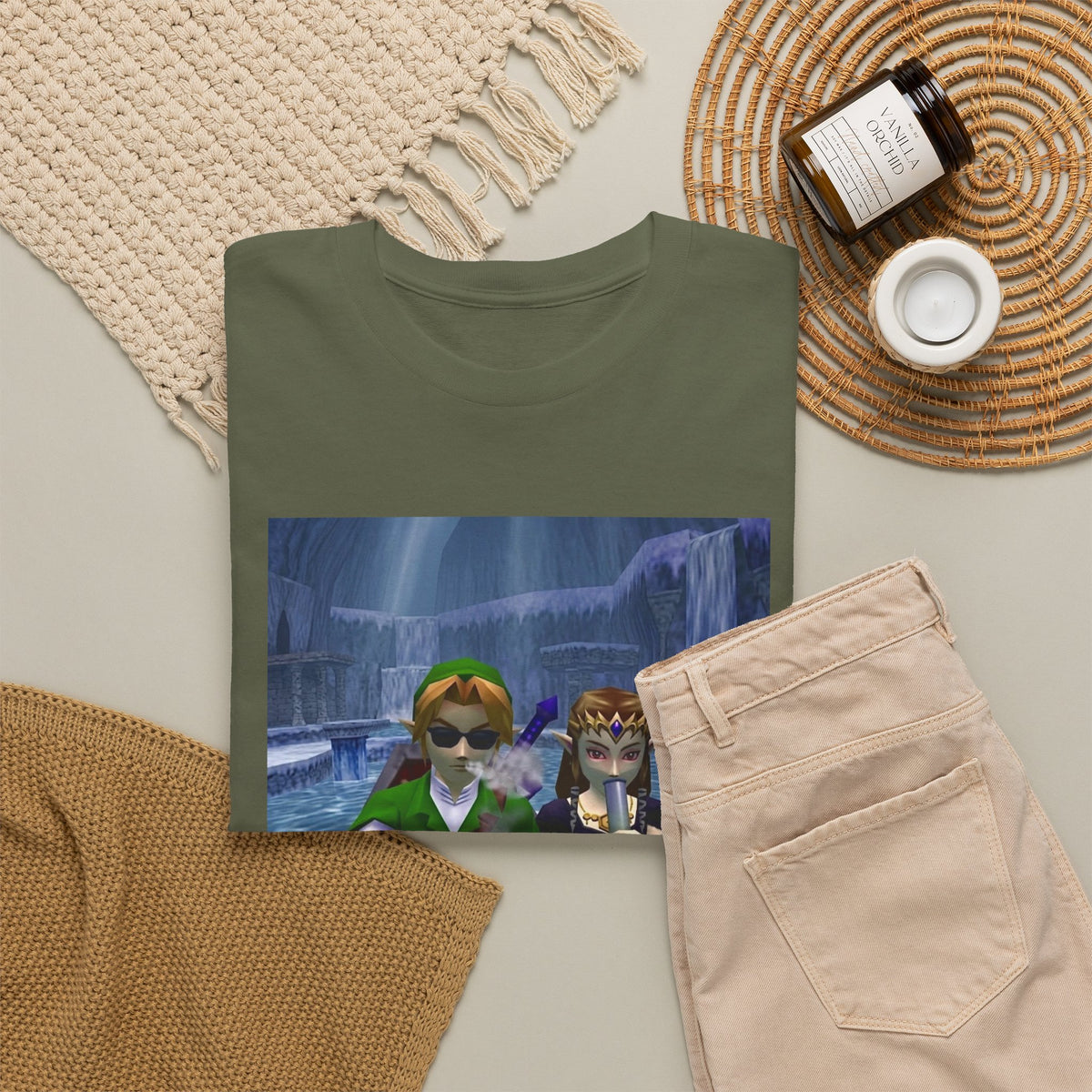 Hyrule Heroes Chilling In Ice Cavern