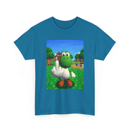Yoshi Giving The Finger On A Tee