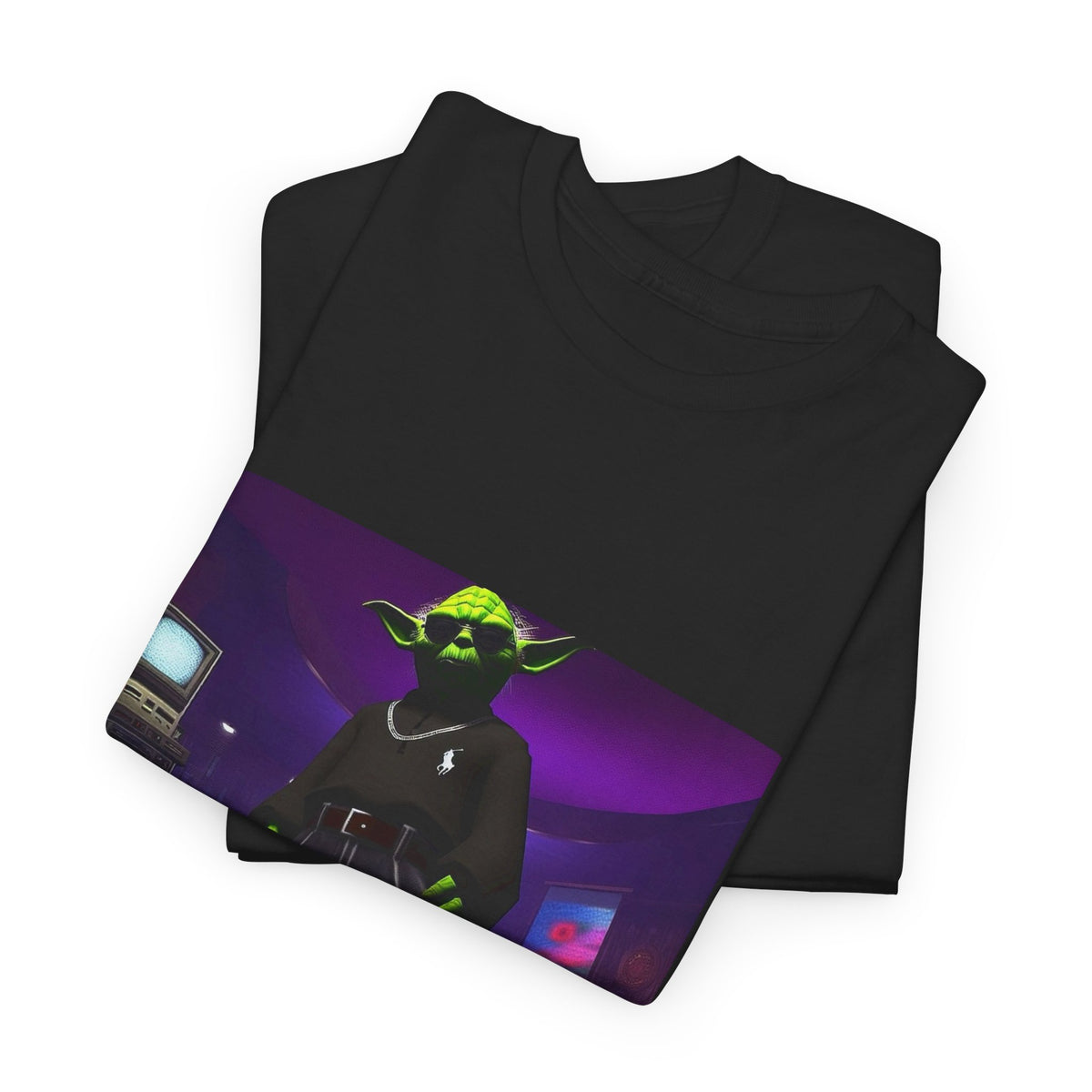 Yoda Drip Master In The Purple Room Tee
