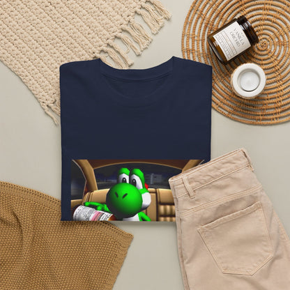 Yoshi Pouring Lean In Car Tee