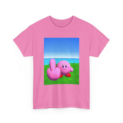 Kirby Flipping The Bird Tee (Design 2)