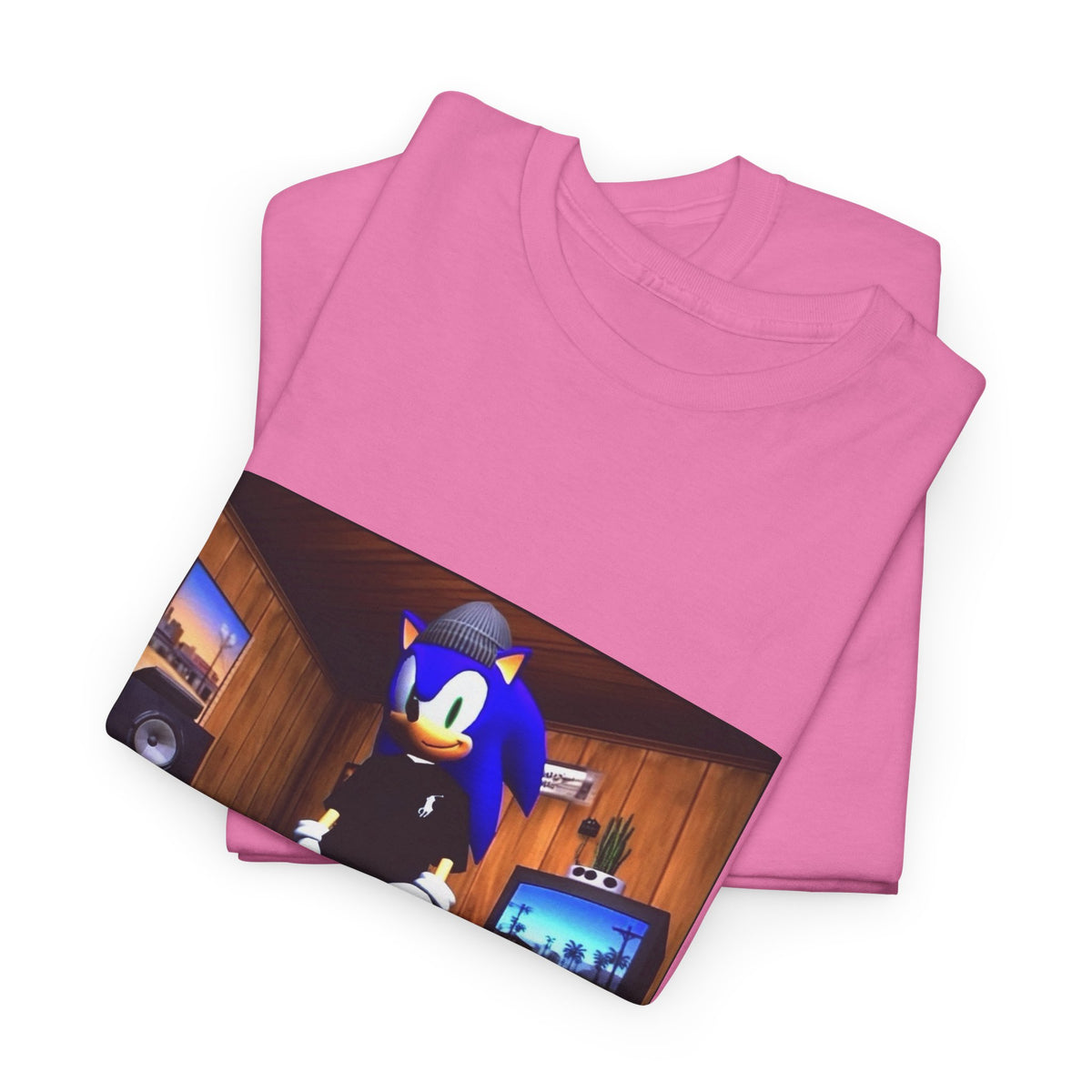 Gamer Sonic Dressed To Chill