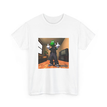 Yoshi Flipping Off In The Living Room Tee