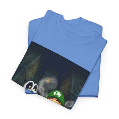 Luigi And Dry Bones Smoking In Spooky Mansion