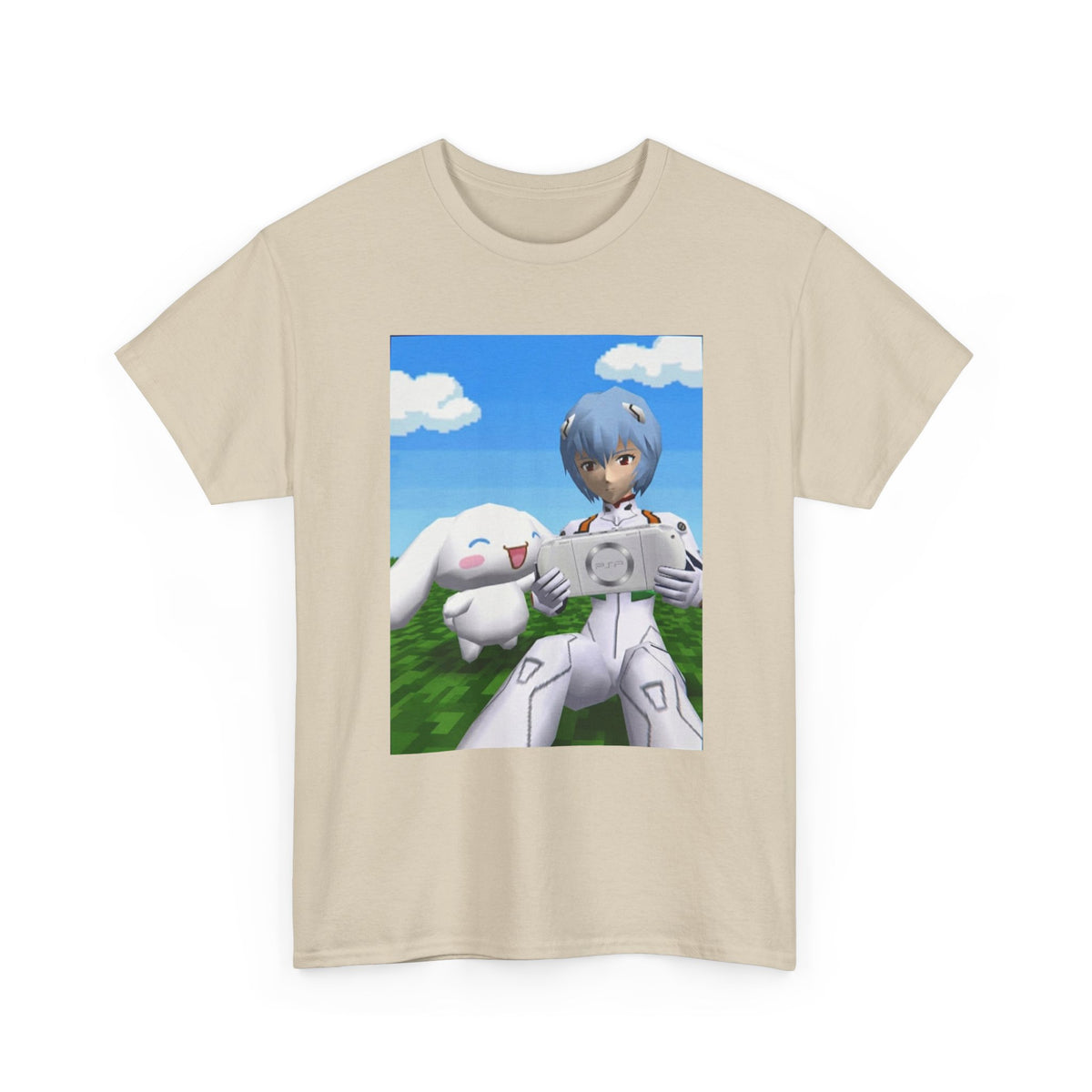 Rei Ayanami And Cinnamoroll Gaming PSP (Design 1)