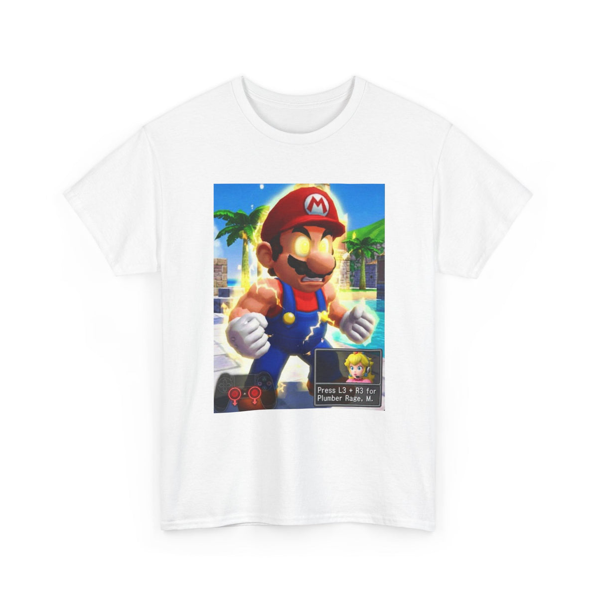 Supercharged Plumber Rage Mario Tee