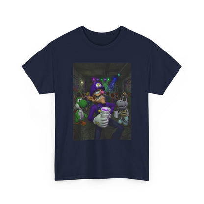 Waluigi, Yoshi, And Dry Bones Clubbin' Tee