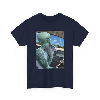 Squidward Hitting The Blunt Tee