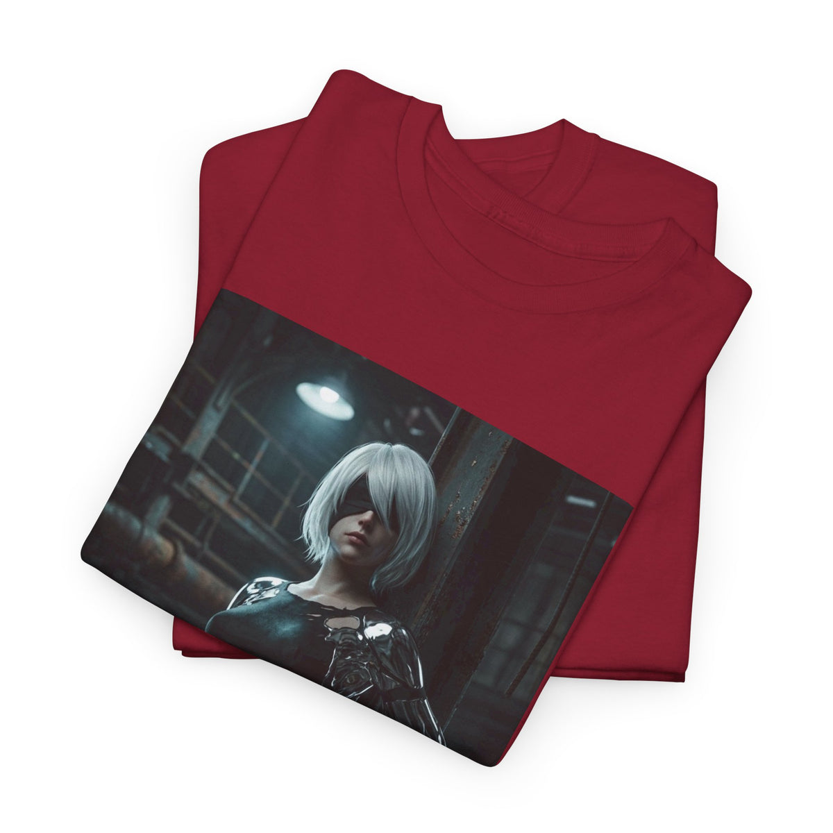 Android In Melted Chrome Cyberpunk Tee