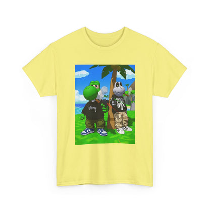 Yoshi And Dry Bones Smoking Thugs