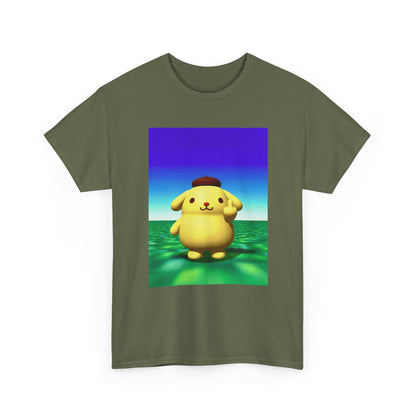 Pompompurin Flipping The Bird Tee
