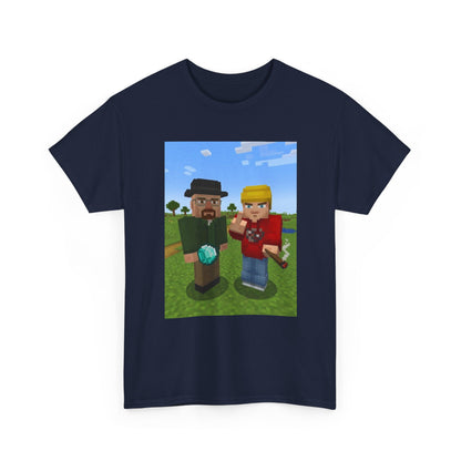 Pixelated Duo In The Green Field Tee