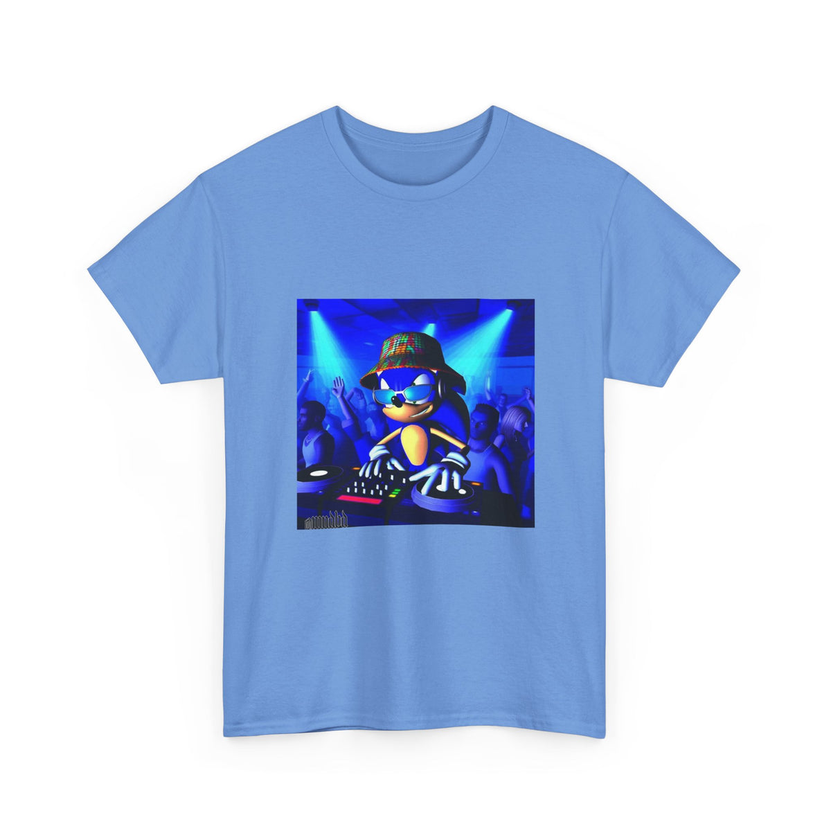Sonic The Hedgehog DJing At The Club