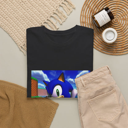Sonic Giving Thumbs Up With Mario