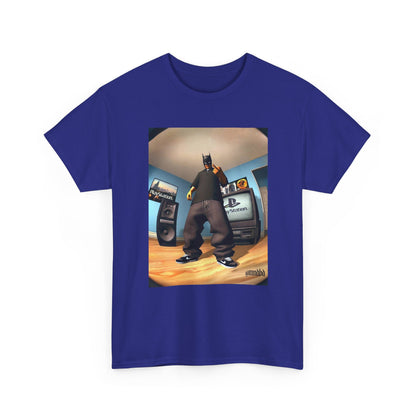 Gamer Batman Flipping Off In His Room