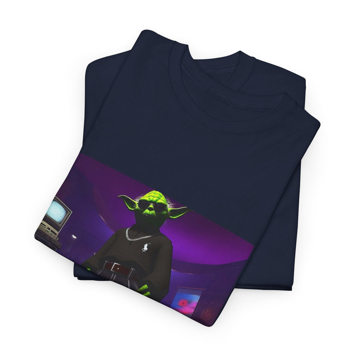 Yoda Drip Master In The Purple Room Tee
